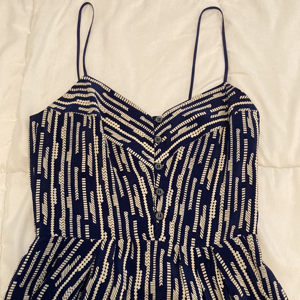 New!! Super Rare!! Myne 100% Silk Mini Dress Size 2 - Picture 5 of 12